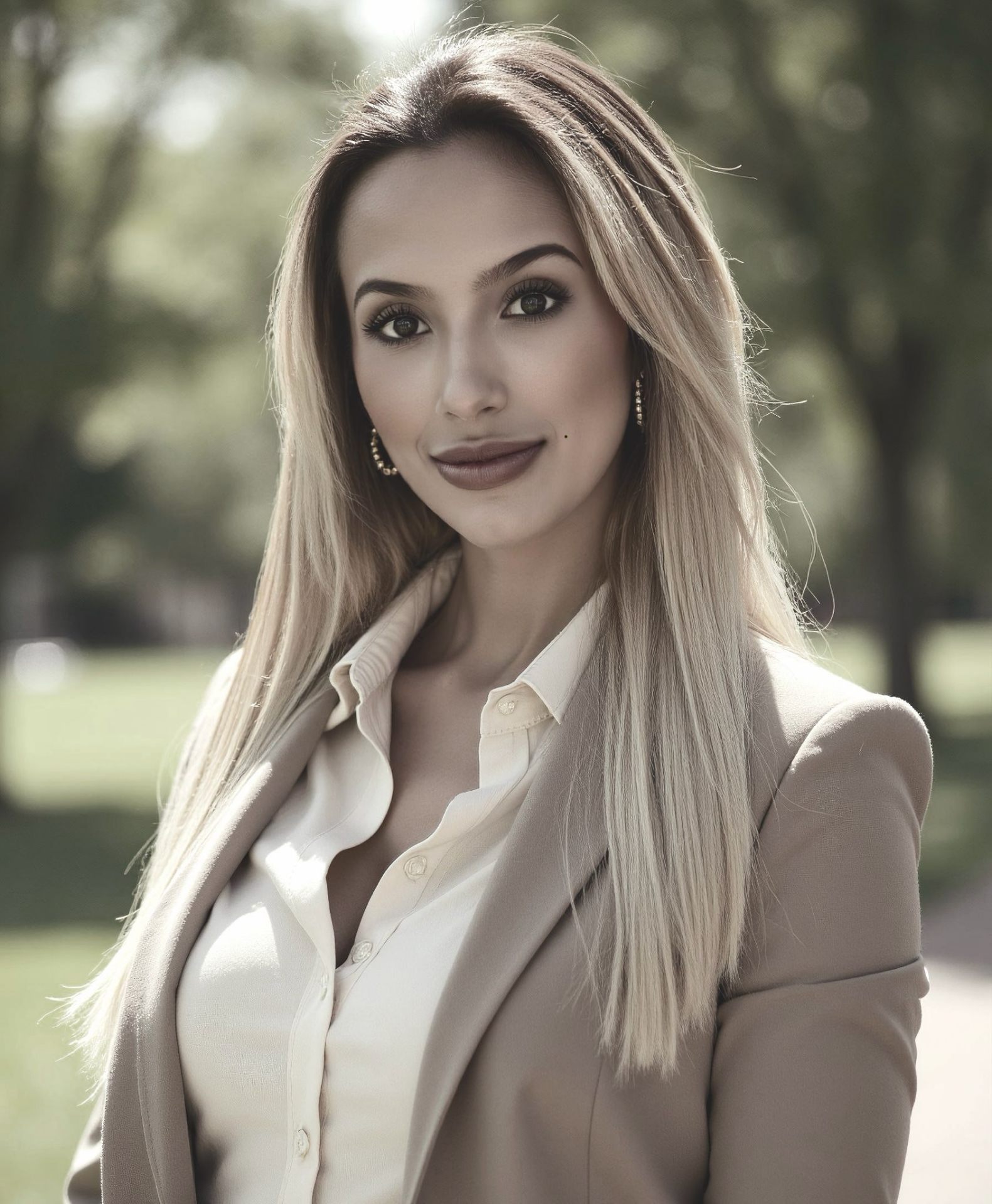 Retrato editorial de Amanda Zecchin